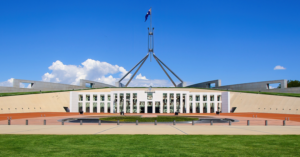 Australian Parliament House. Image: Shutterstock
