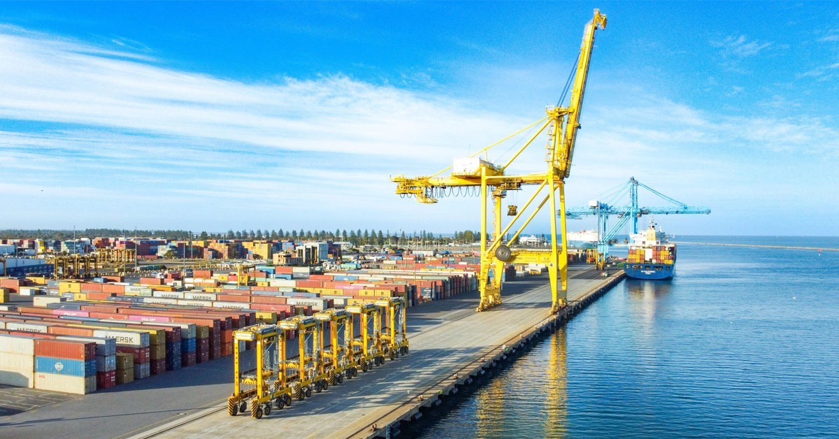 Image: Flinders Adelaide Container Terminal