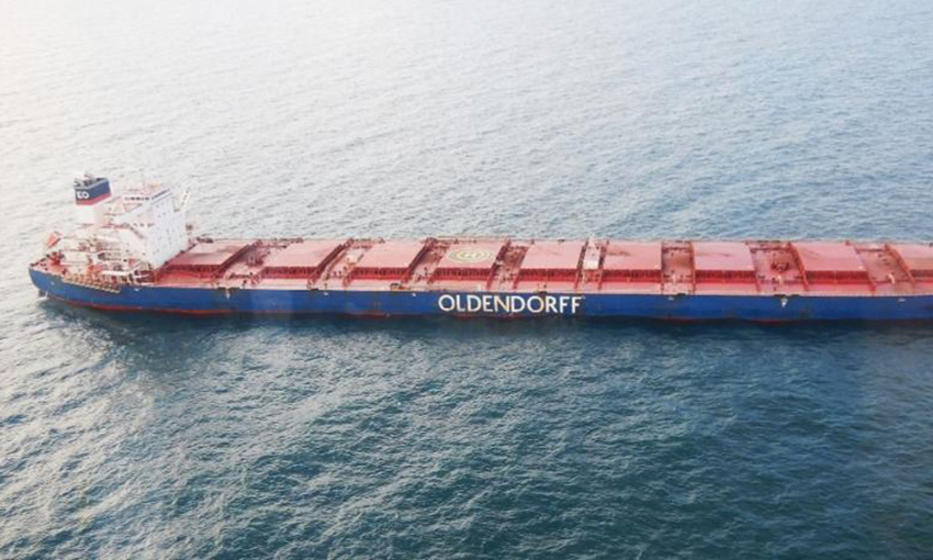 CBH is partnering with Oldendorff. Image: Oldendorff Carriers