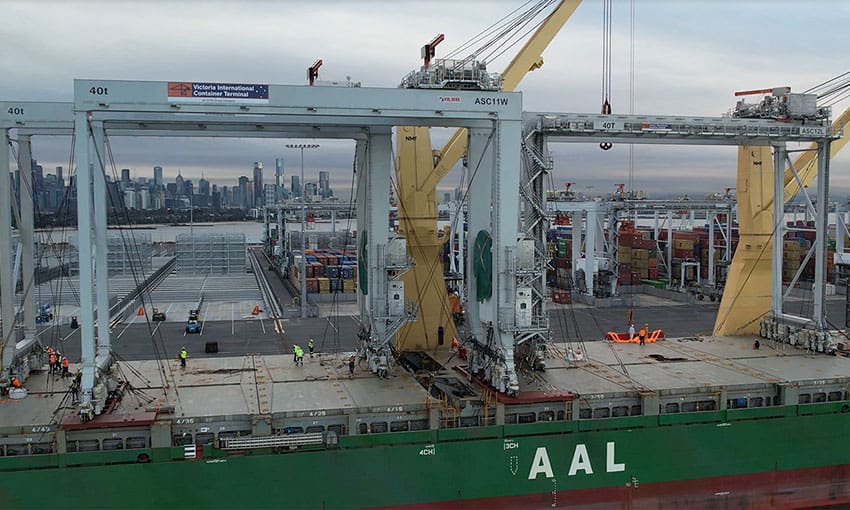 VICT receives new automated stacking cranes %%sep%% Daily Cargo News