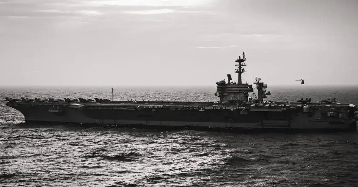 USS George Washington. Image: US Navy